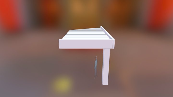 Hochbett1 3D Model