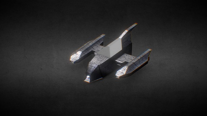 Spaceship 3D Model