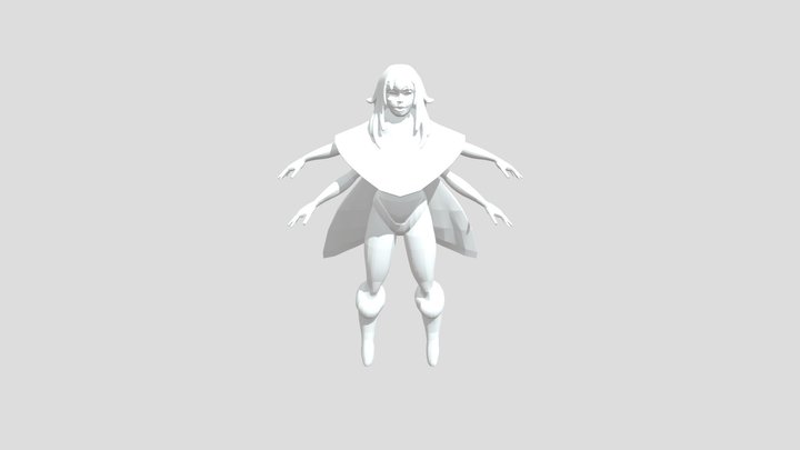 Retopologìa Polilla 3D Model