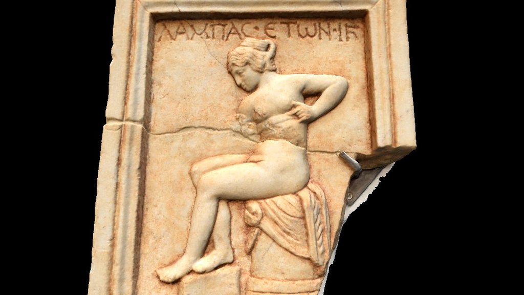 Placa de mármol / Marble plaque