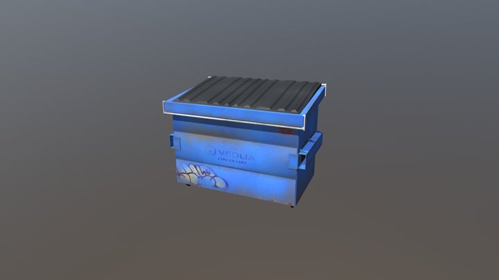 Dumpster 3D Model