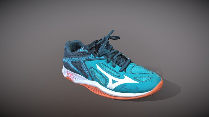Handball Shoe 3D Model