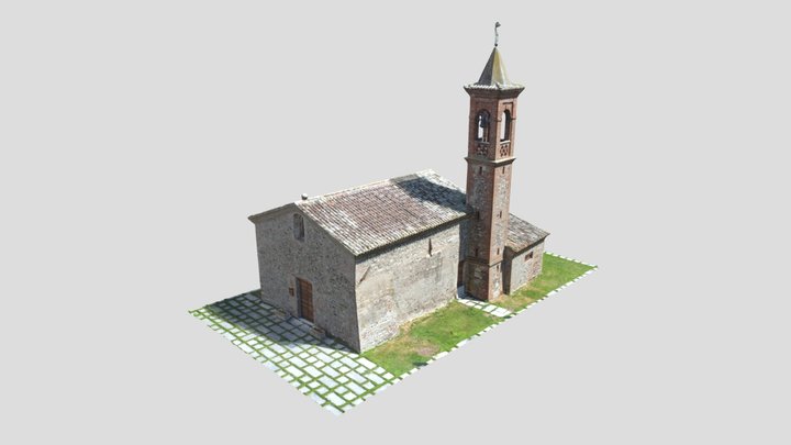 Pieve di Santa Cristina - test BAMS 3D Model