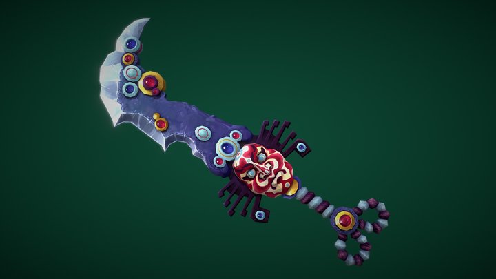 kabukiSword_posed 3D Model