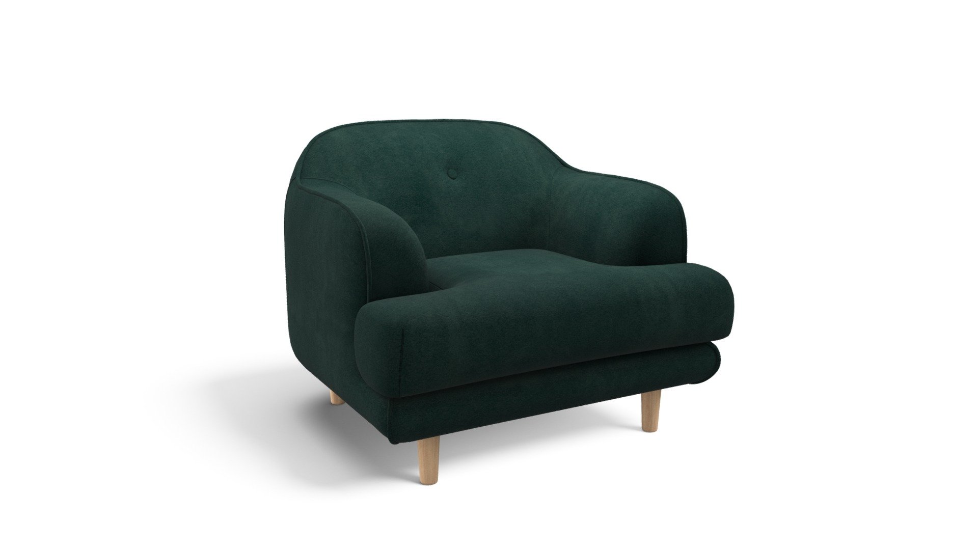 Gracie Armchair, Pine Green