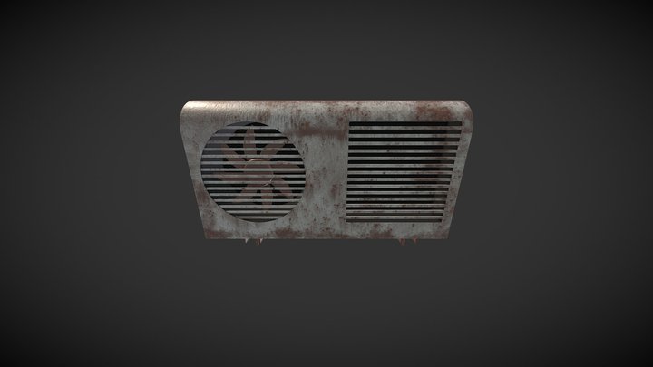 Air Con (old) 3D Model