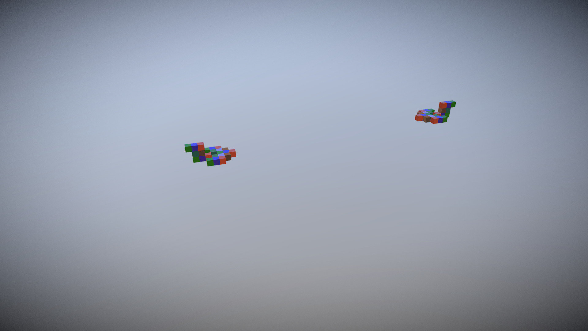 Voxel Airplanes Collision