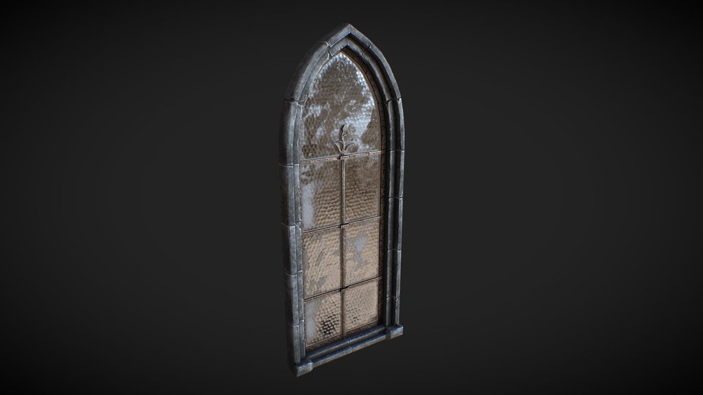 Stylized Medieval Window