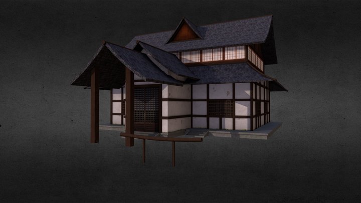 Kyoto, Japan - Dojo 3D Model