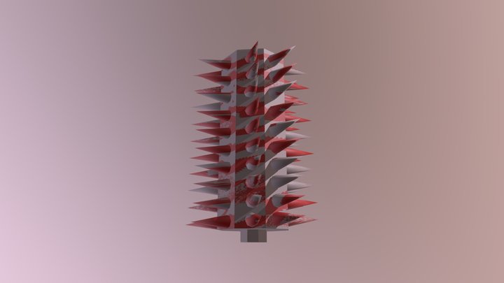 Spike 2 3D Model