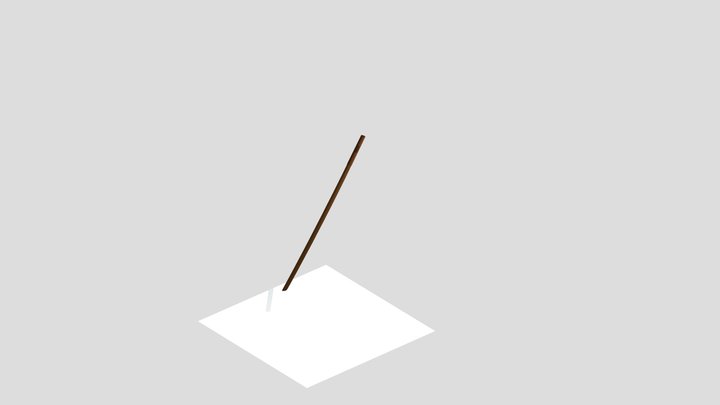 Lake Toya Bokken 3D Model