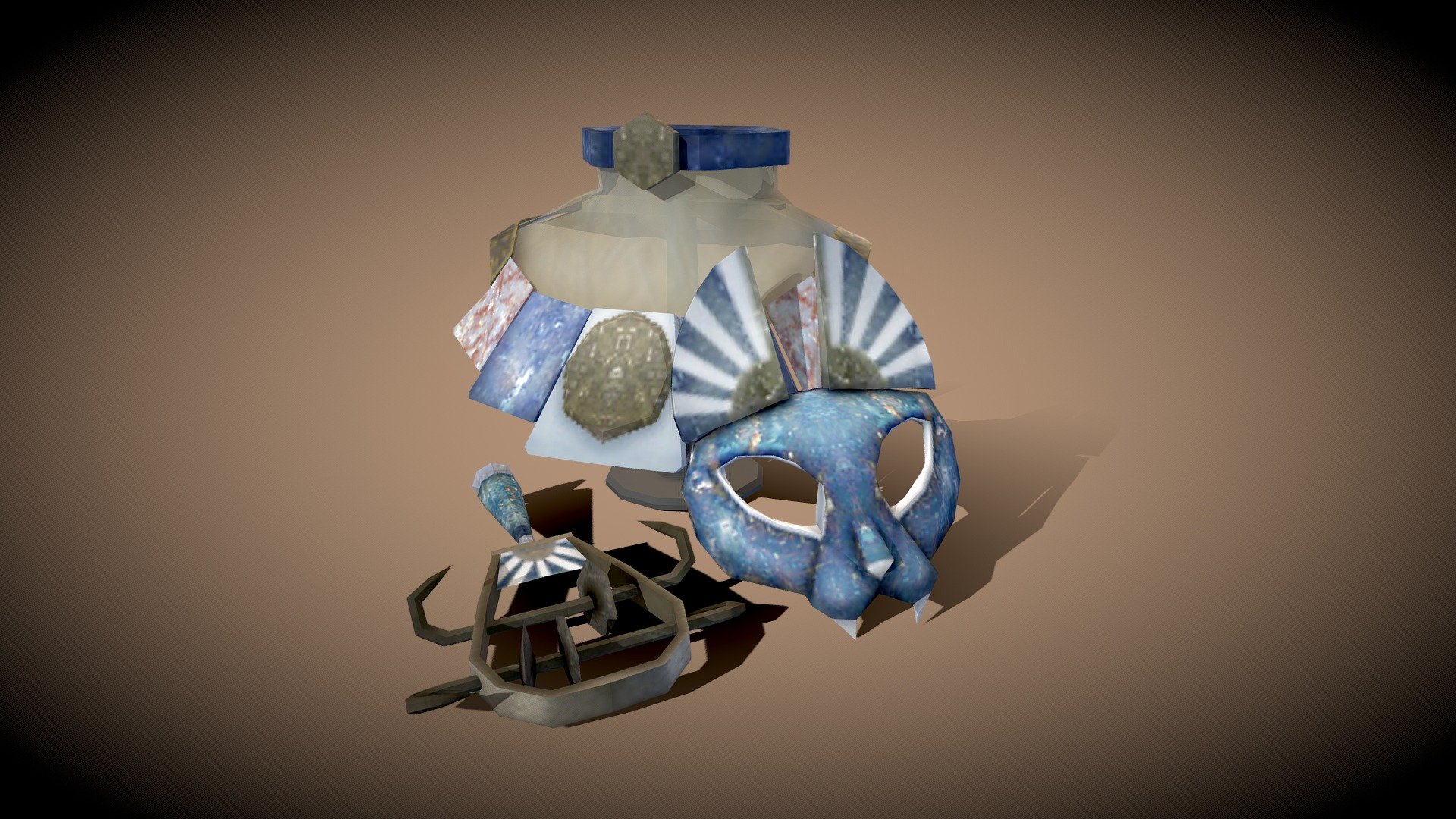 Assets of Bastet without artstyle