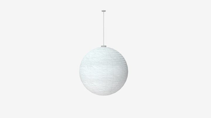Ceiling lamp (paper ball) 3D Model