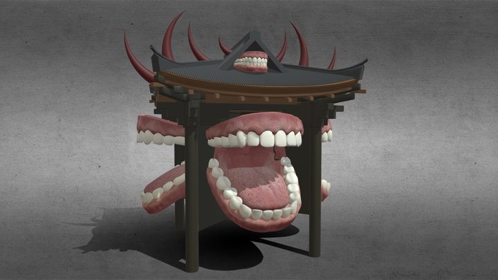 Malevolent Shrine | Jujutsu Kaisen 3D Model