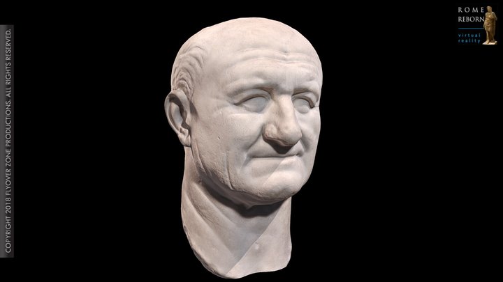 3D rendering of Vespasian