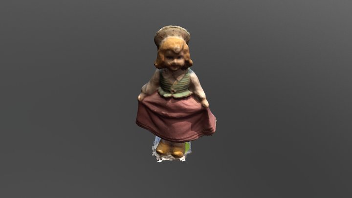 Sample Doll 3D Model