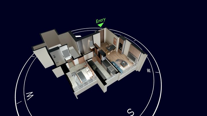 dollhouse chopping test 3D Model