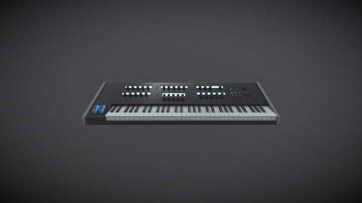 Solaris Synth - Early Alpha 3D Model