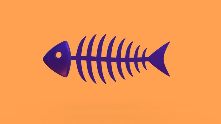 Fishbone 3D models - Sketchfab