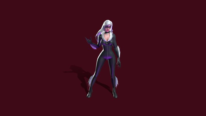 Black Cat 3D Model