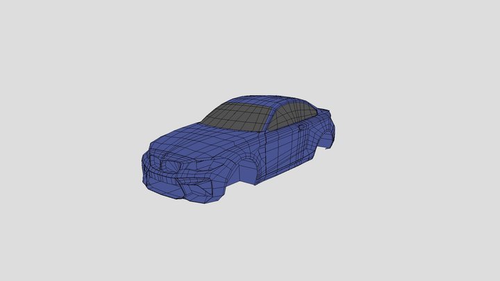 BMW Main Model Finished 3D Model