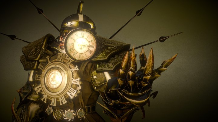 Sebastian / Sinister titan clockman (Dom Studio) 3D Model