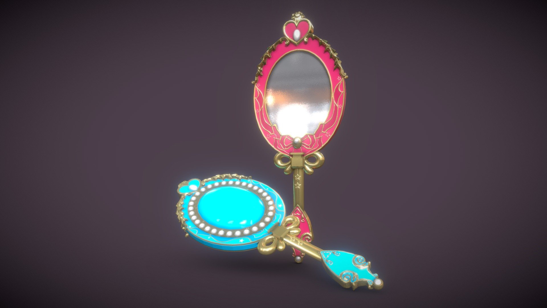 Sailor Moon Pearl Mirror - Buy Royalty Free 3D model by Rick Dao ...