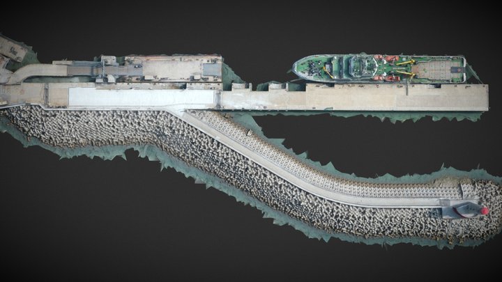 Harbour, beacon and rescue vessel – Modello 3D gratuito STL