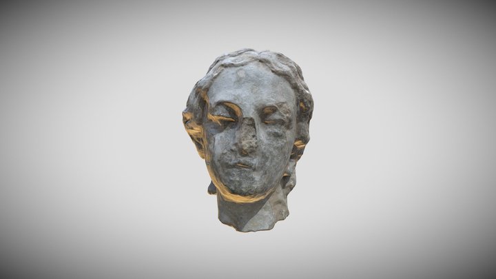 Голова скульптуры "Воспитание" 3D Model