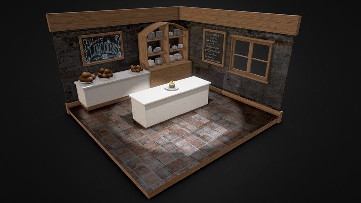Bakery 3D Model
