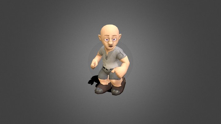MALE Character SKIN TONE 4 3D Model