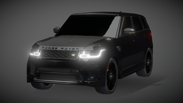 Range Rover Sport 2018 3D Model