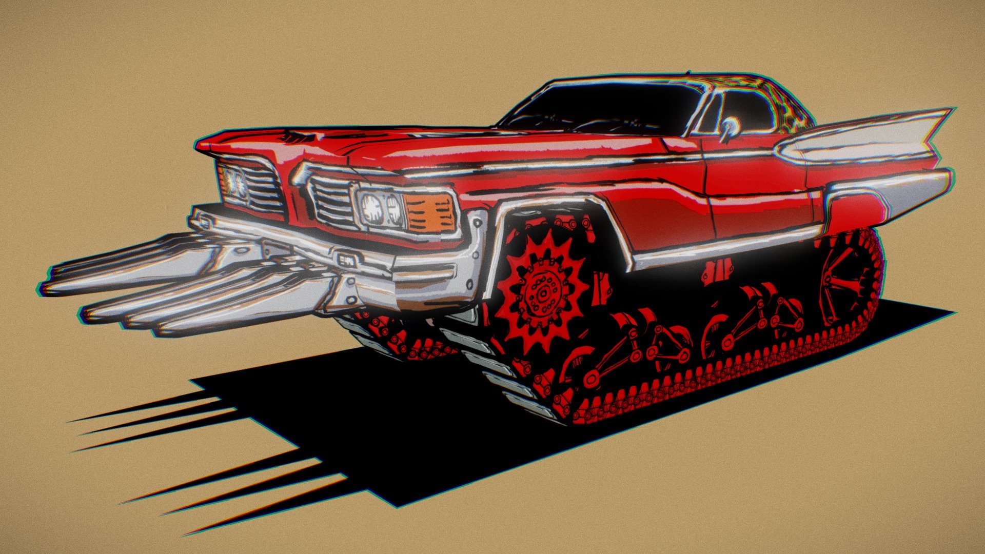 King Caddy - Download Free 3D model by Jorma Rysky (@Rysky) [d1ff076 ...