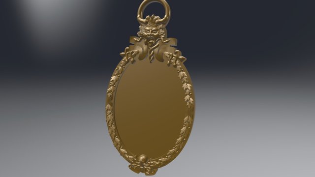 Scary Manor Cameo 3D Model