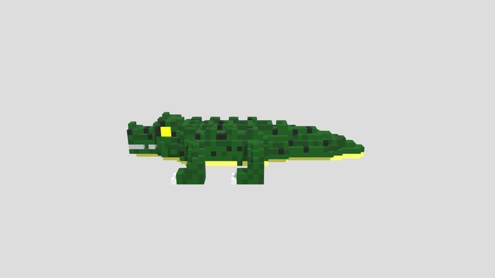 crocodile 3D Model