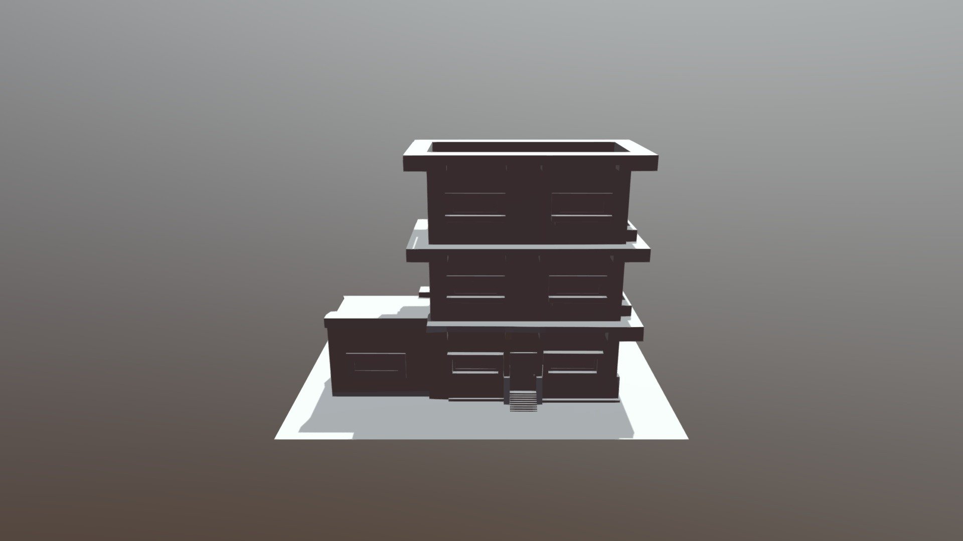 Wood Building1 Ken Lau - 3D model by kenlau4499 [d2009bb] - Sketchfab