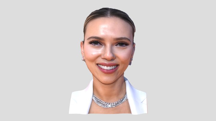 Scarlett Johansson 3D Model