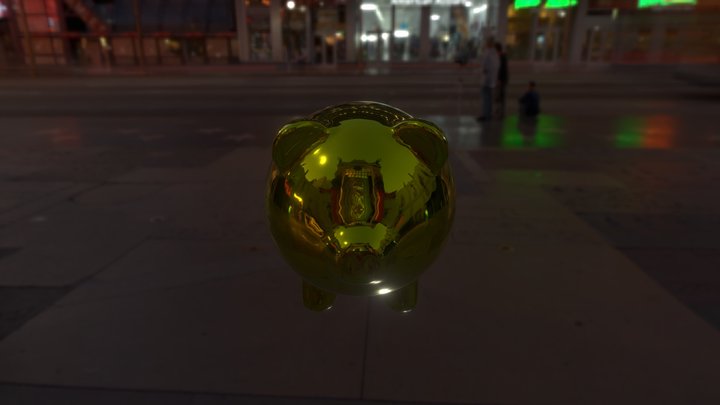 Pig 3D Model
