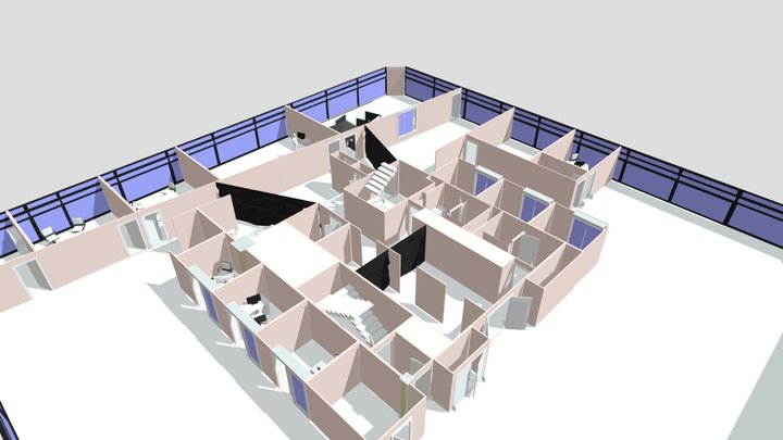 Room Model V7 Full 3D Model
