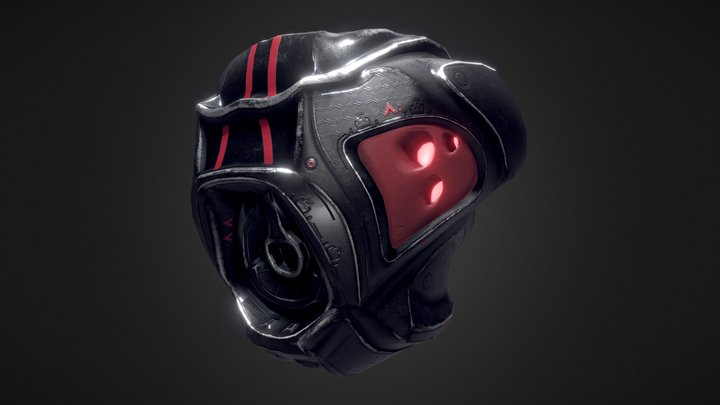 T-19 RoboMask 3D Model