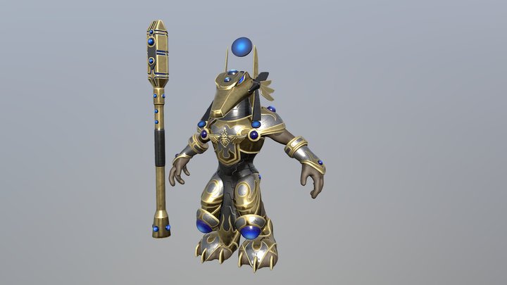 ANUBIS 3D Model