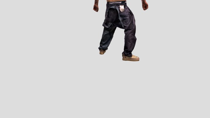 Swing Dancing 3D Model