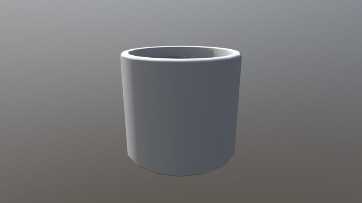 Medium Pot 3D Model