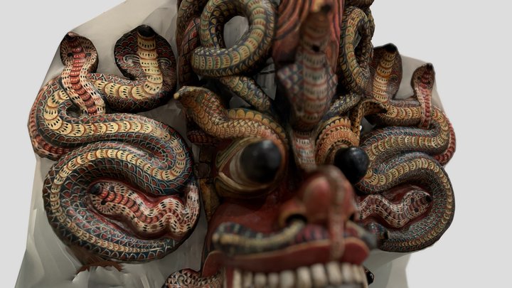 Sri Lankan mask 3D Model