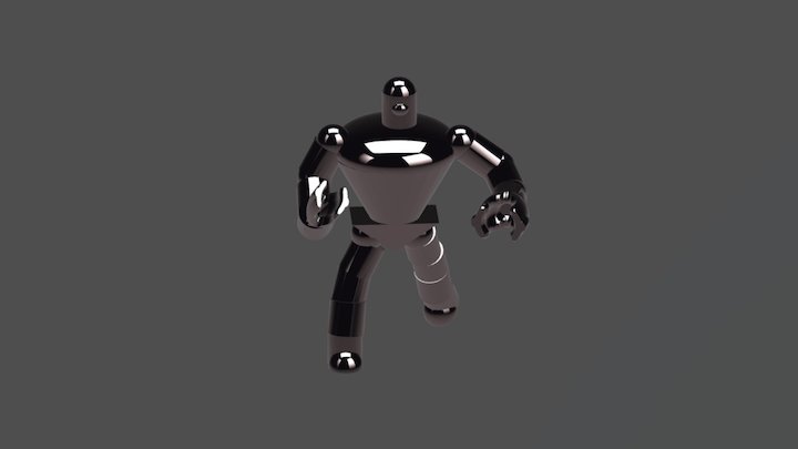 Robo Boxer 3D Model