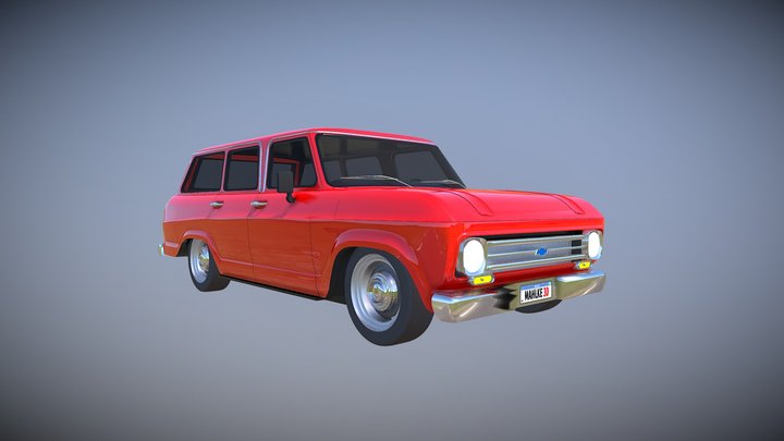 CHEVROLET VERANEIO 1973 BRASILEIRA 3D Model