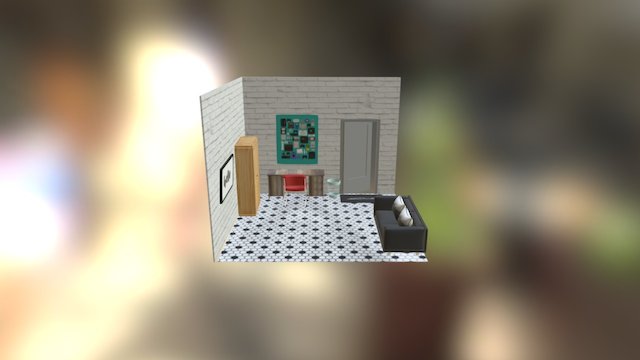Ruangan 3D Model