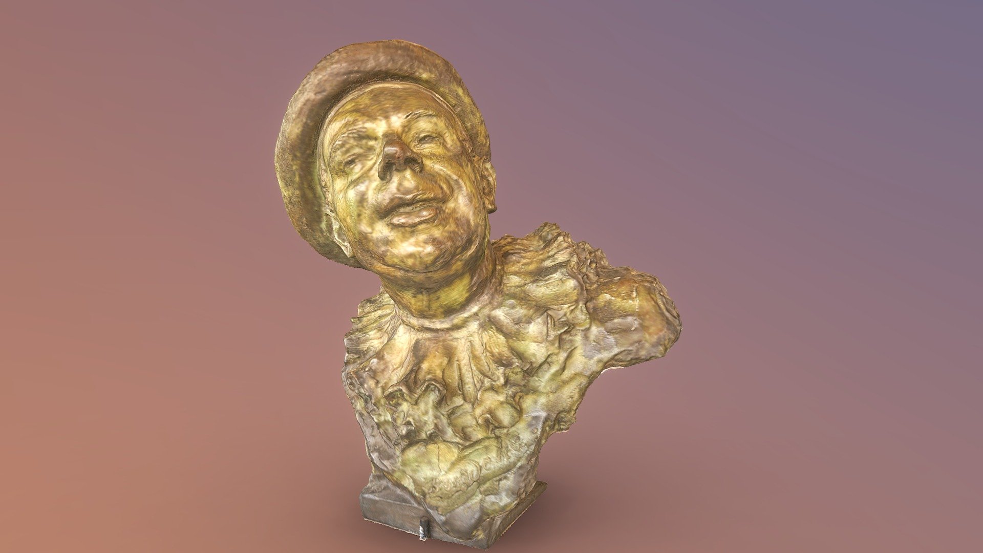 Coquelin en Crispin par Bourdelle