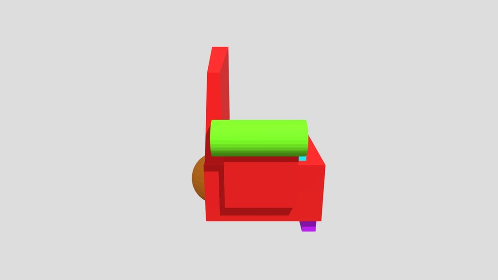 Memphis Chair Weapon Charm