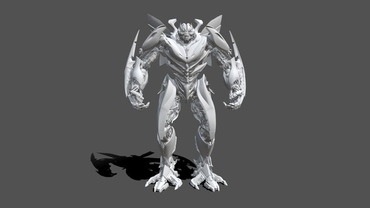 Transformers, Dino 3D Model
